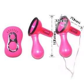 Stimolatore capezzoli rosa con telecomando e 7 vibrazioni